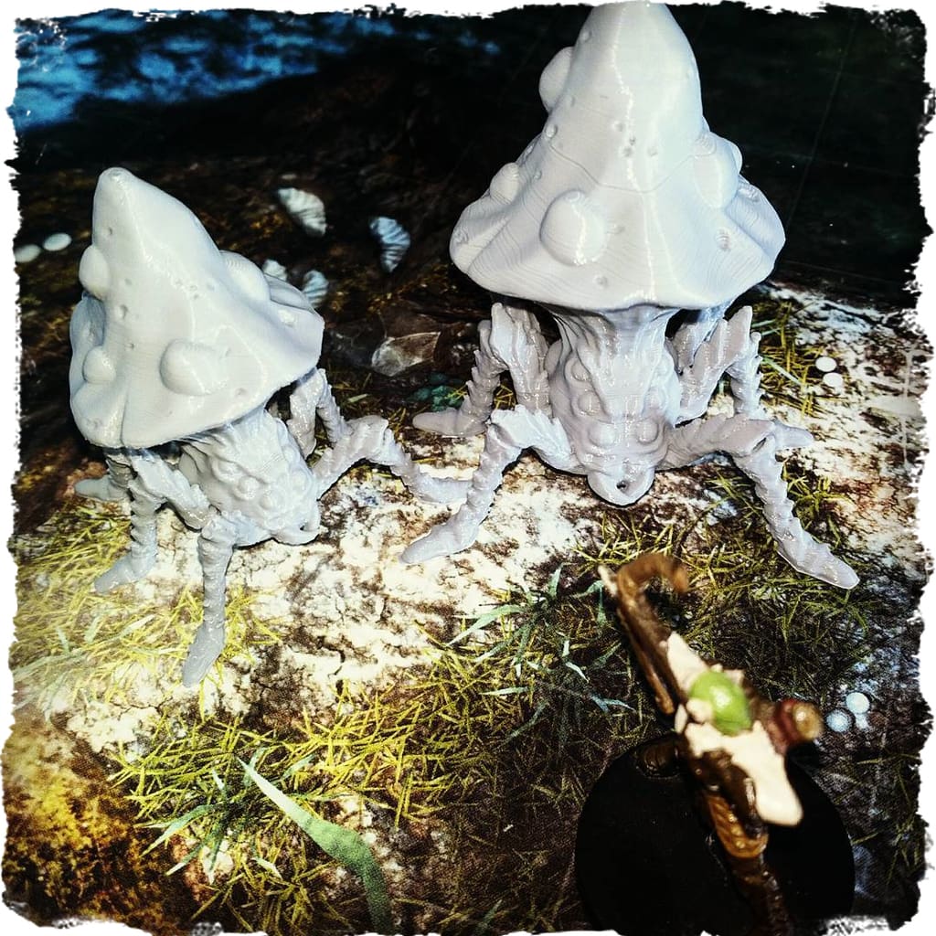 3d printable killer mushrooms