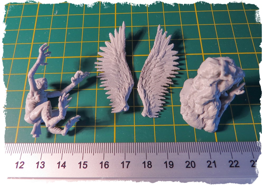 3d printable harpy sample
